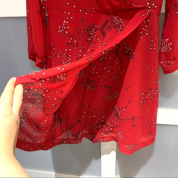 NWT Madewell Hazelwood front wrap mini dress - Picture 8 of 8